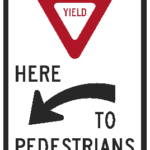 Yield Here to Pedestrians / R1-5a