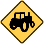 Farm Machinery Crossing / W11-5a