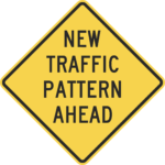 New Traffic Pattern Ahead / W23-2