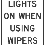 Lights On When Using Wipers / R16-5