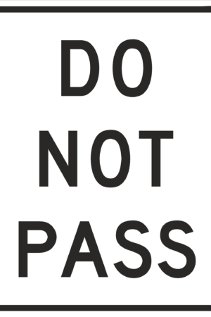 Do Not Pass / R4-1