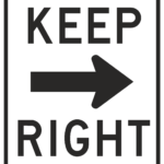 Keep Right / R4-7a