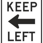 Keep Left / R4-8a