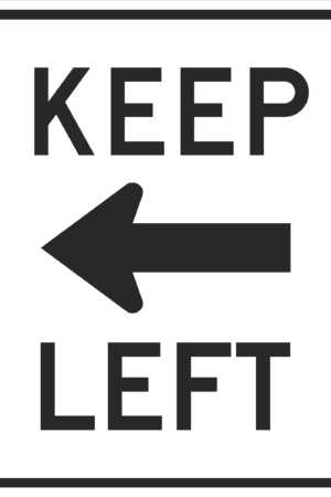 Keep Left / R4-8a