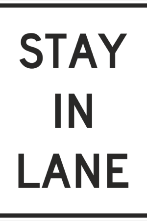 Stay In Lane / R4-9