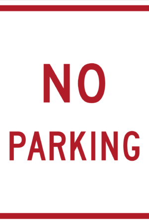 No Parking / R8-3a