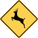Deer Crossing / W11-3