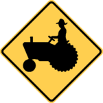 Farm Vehicle / W11-5