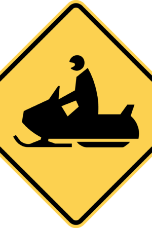 Snowmobile Crossing / W11-6