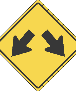 Double Arrow / W12-1