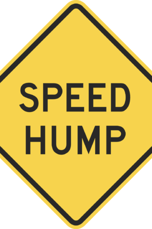 Speed Hump / W17-1