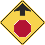 Stop Ahead / W3-1