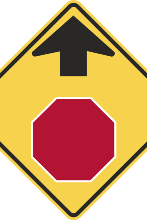 Stop Ahead / W3-1