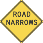 Road Narrows / W5-1