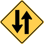 Two-Way Traffic / W6-3