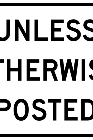 Unless Otherwise Posted / R2-5P