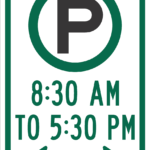 Parking Permitted AM to PM / R7-23