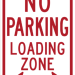 No Parking Loading Zone / R7-6