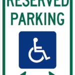 Reserved Parking for Persons with Disabilities / R7-8