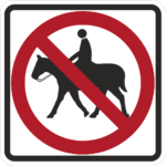 No Equestrians / R9-14