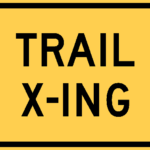 Trail Crossing / W11-15P