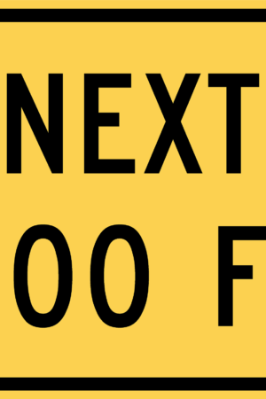 Next Distance Feet / W16-4P