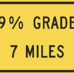 Percentage Grade Distance Miles / W7-3bP