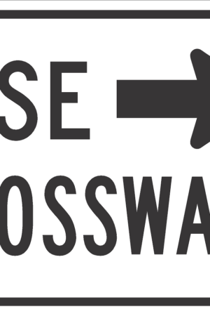 Use Crosswalk / R9-3bP
